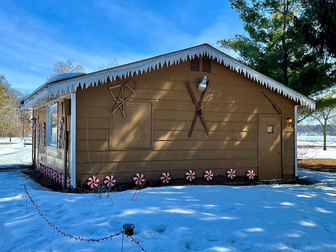 (Photo of the Warming Shed at Wolske Bay by Faith Huey)