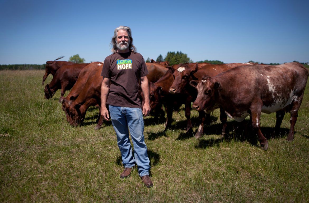 Lynn Utesch is a clean water fighter in northeastern Wisconsin. Image by Coburn Dukehart Wisconsin Center for Investigative Journalism