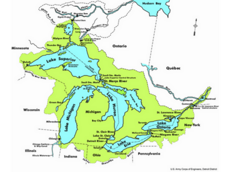 Great Lakes Map