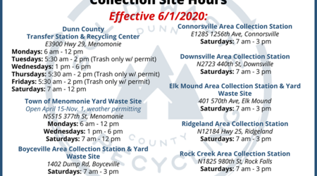 Dunn County Waste Hours