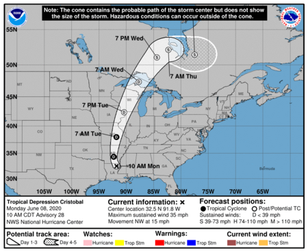 Tropical Storm Map