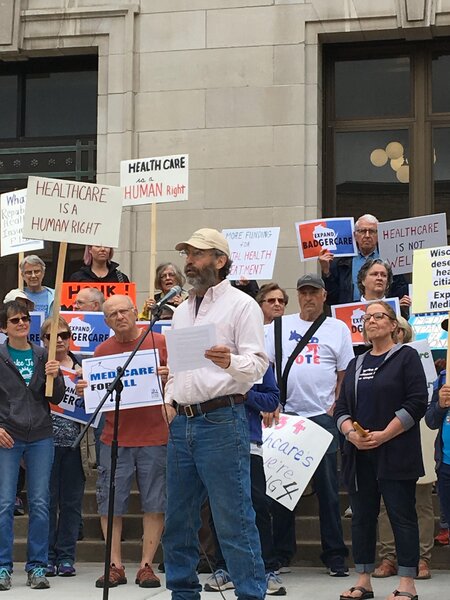 Eau Claire Healthcare Rally