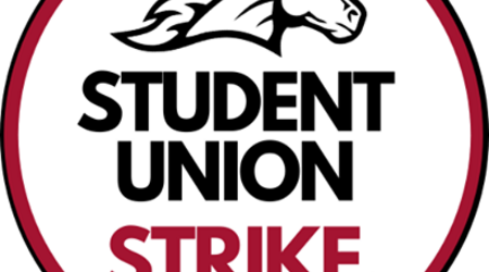 Menomonie Student Union Strike Logo