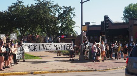 Menomonie Protest photo