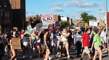 protest march