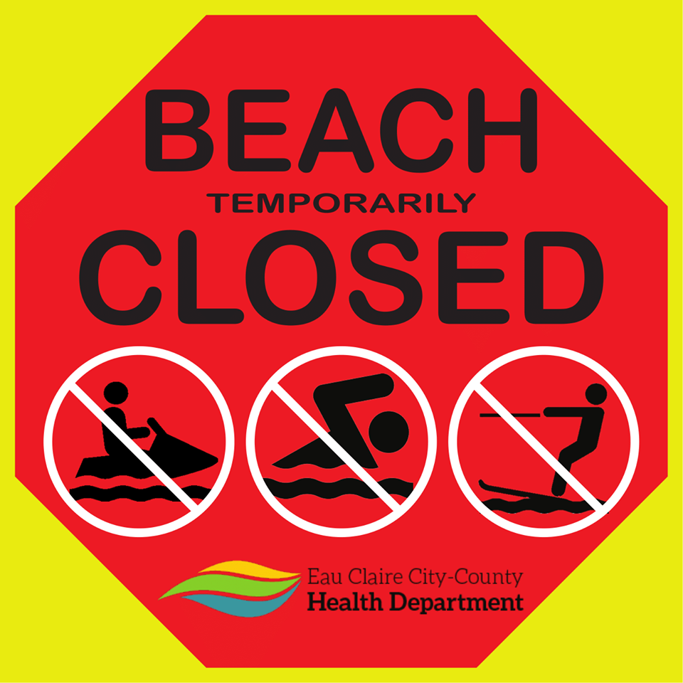 beaches closed