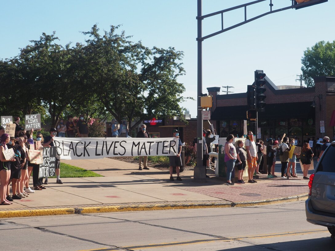 Menomonie Protest photo